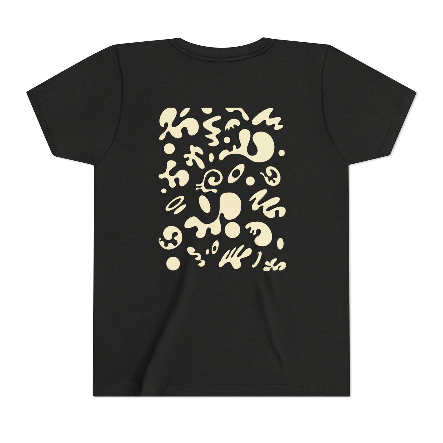 Bright Future Youth Jersey Short Sleeve Tee - Blank Page White