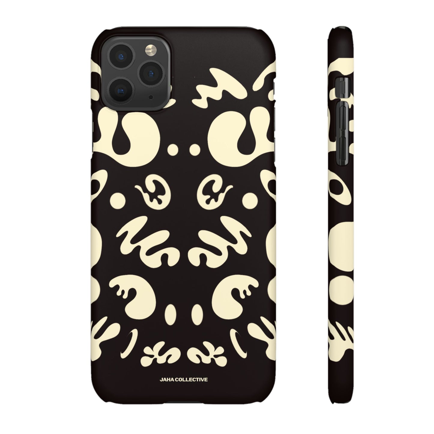 Mirror Work Snap Case - Smoke Signal Black