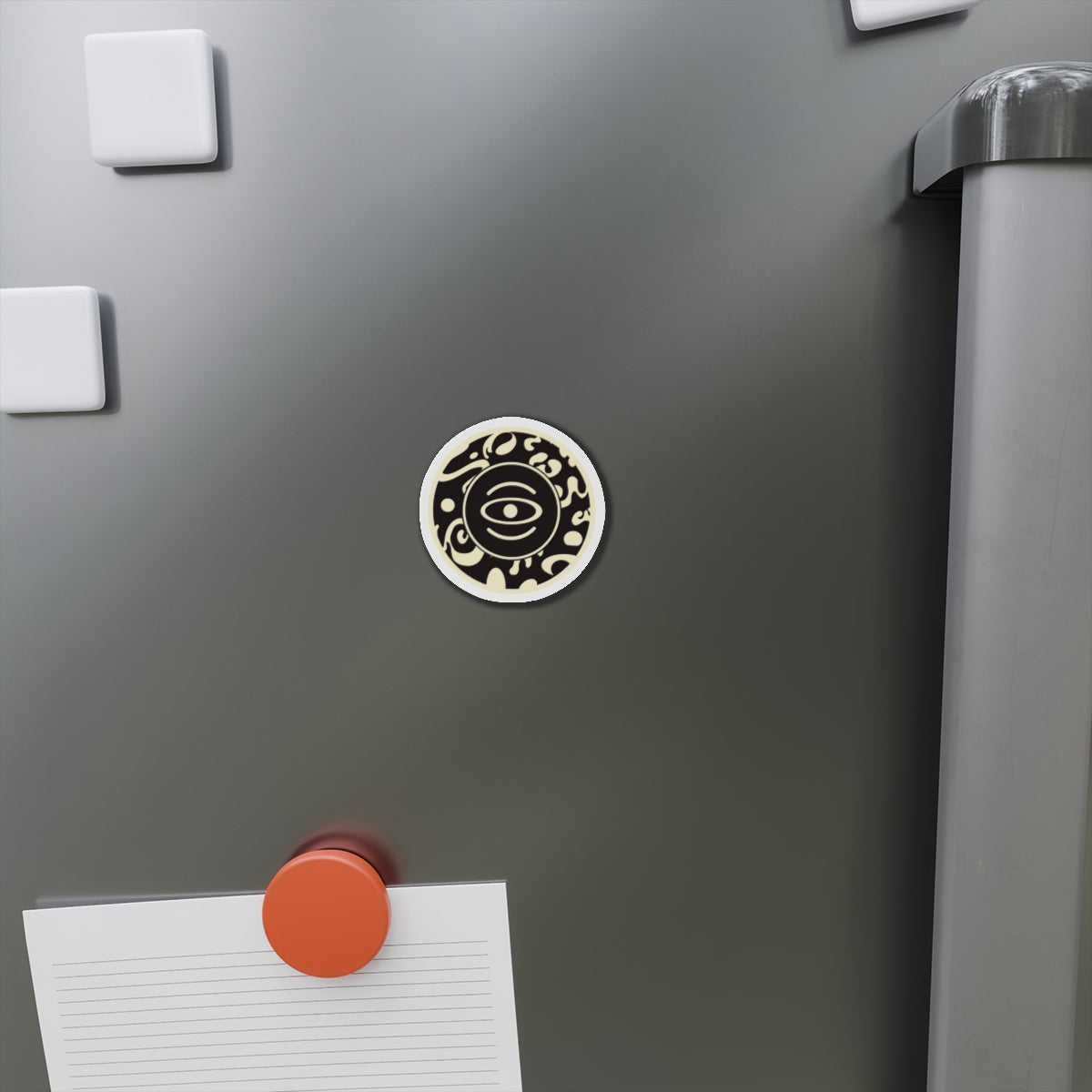 Adorn'd Color Logo Die Cut Magnet - Smoke Signal