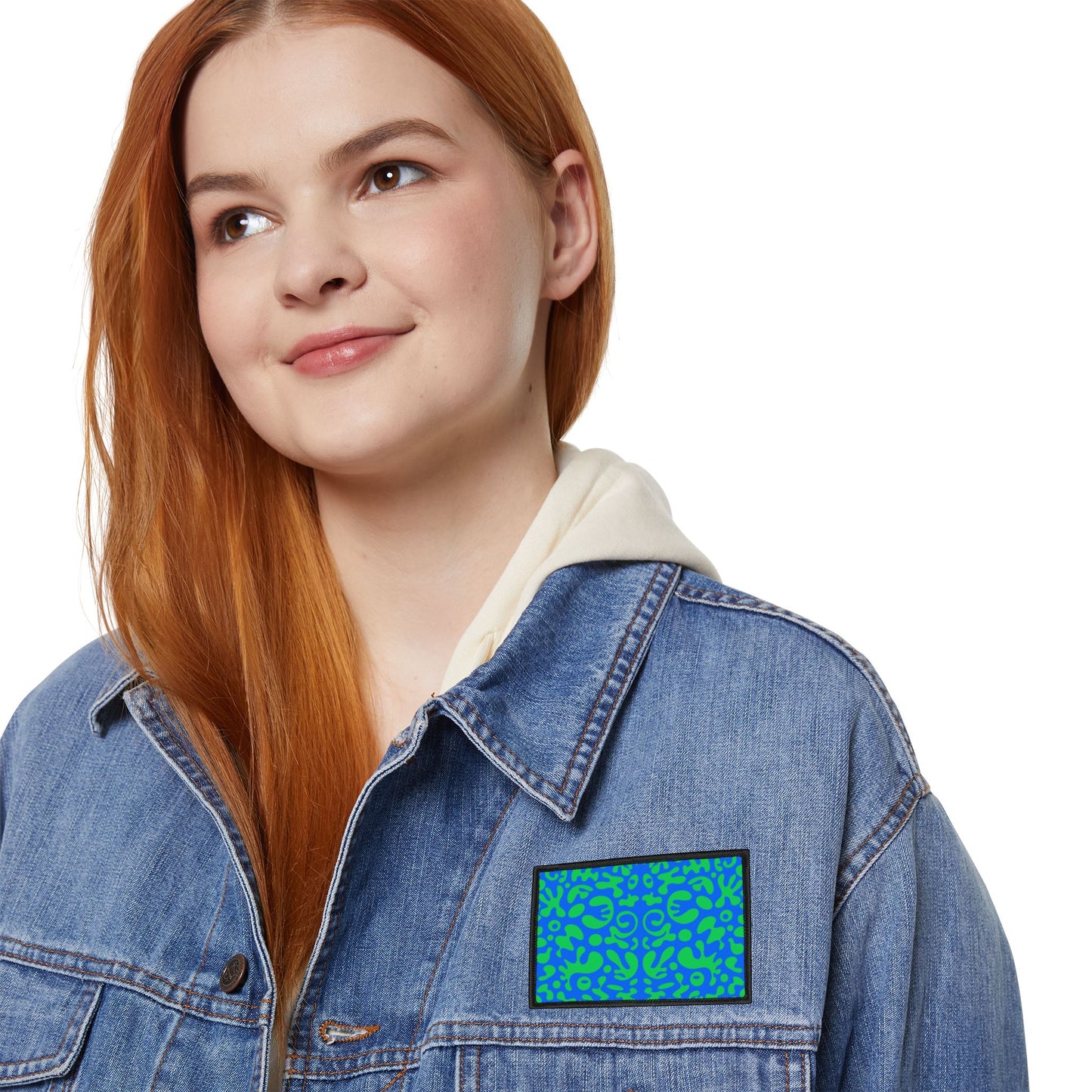 Mirror Work Color Vibrant Iron-On Patches - Tide Pool