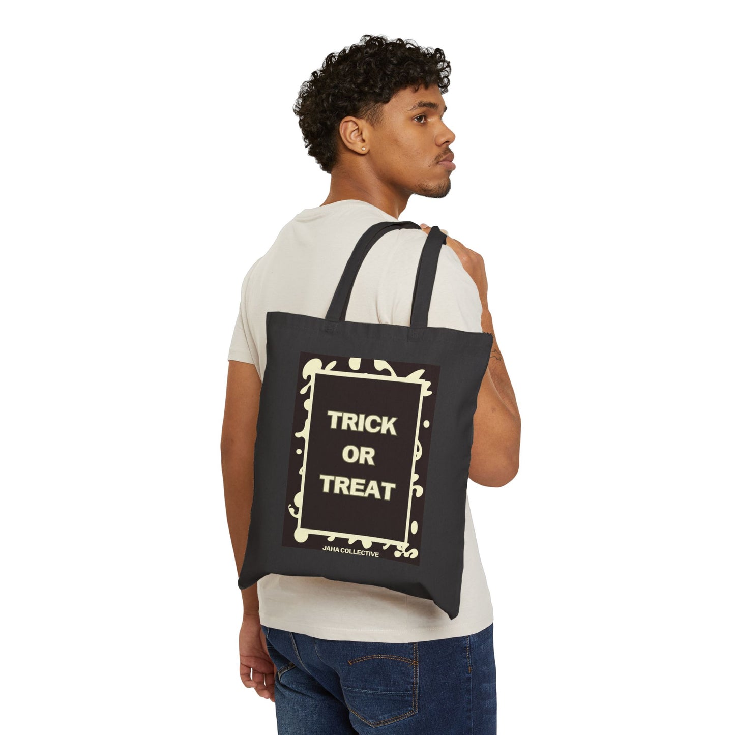 Trick or Treat Canvas Tote Bag