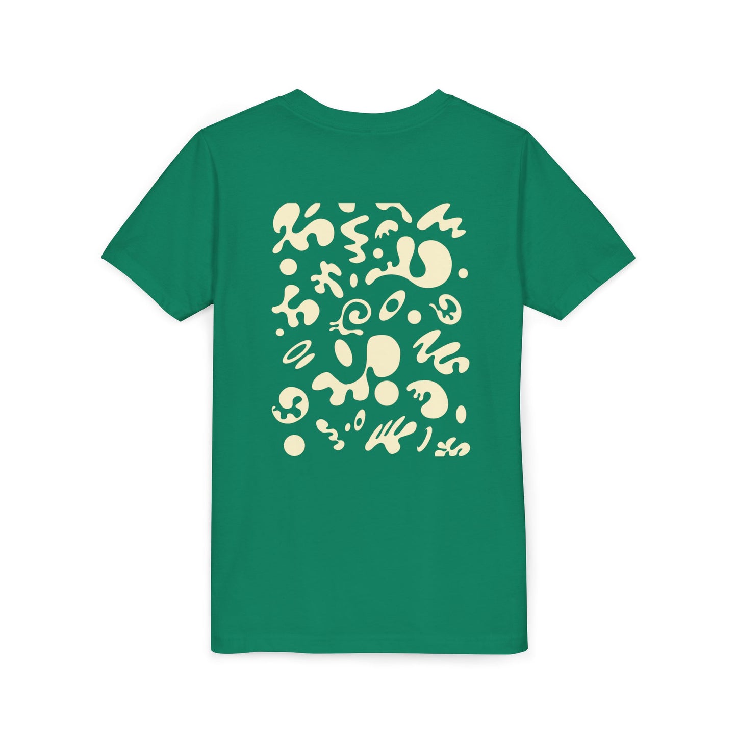 Bright Future Youth Jersey Short Sleeve Tee - Blank Page White