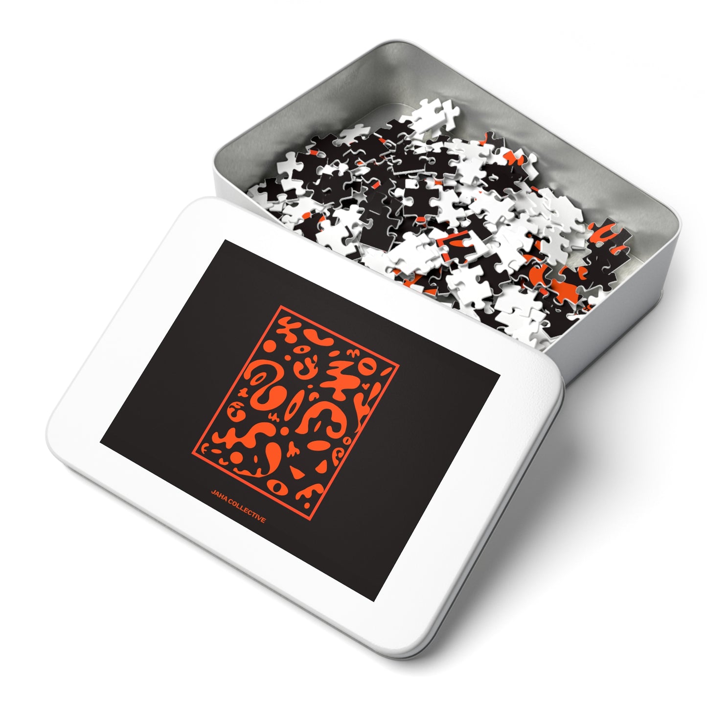 Deep Dream Jigsaw Puzzle w Tin Case - Black Magic Woman