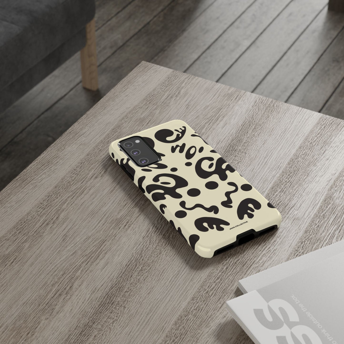 Mirror Work Tough Case (Samsung) - Blank Page White