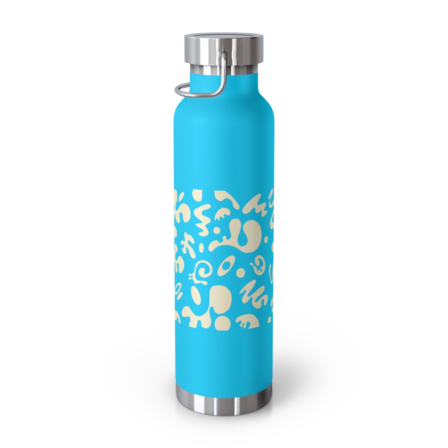 Mirror Work Copper Vacuum Insulated Water Bottle (22oz) - Blank Page White