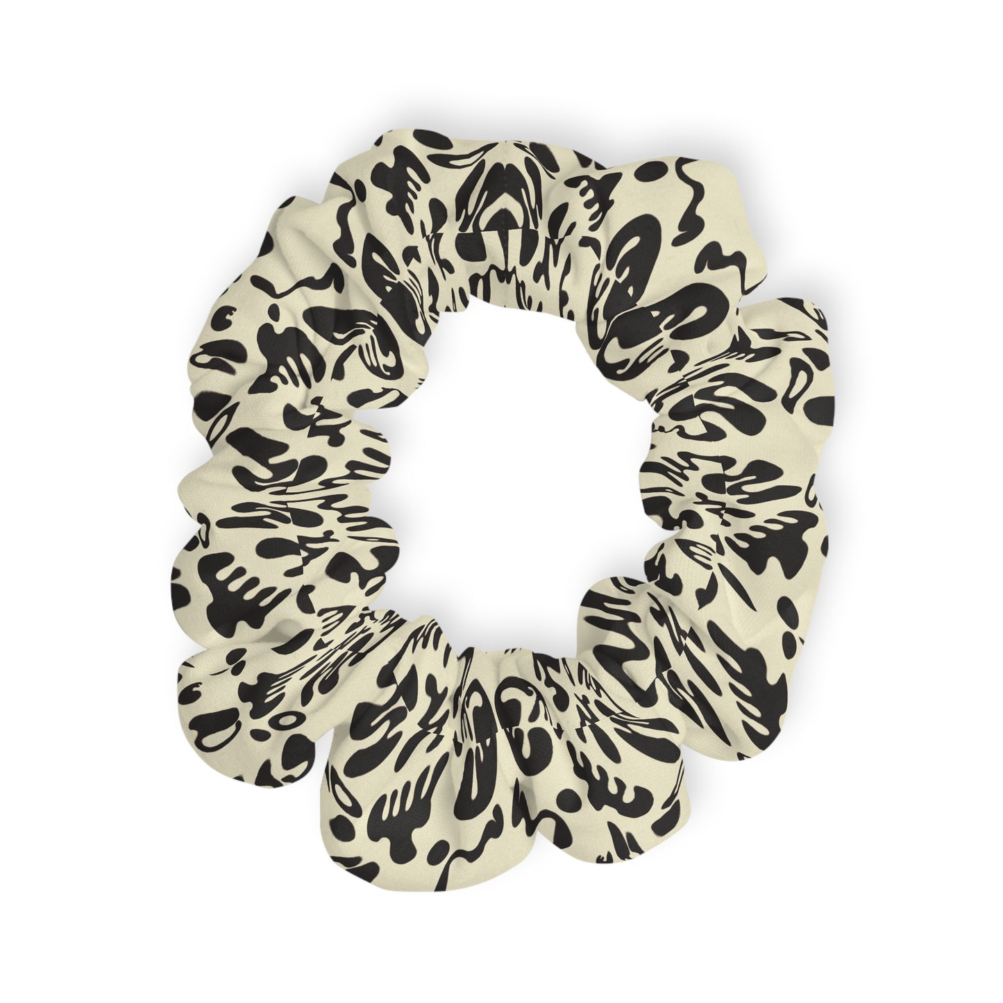 Adorn'd Scrunchie - Blank Page White