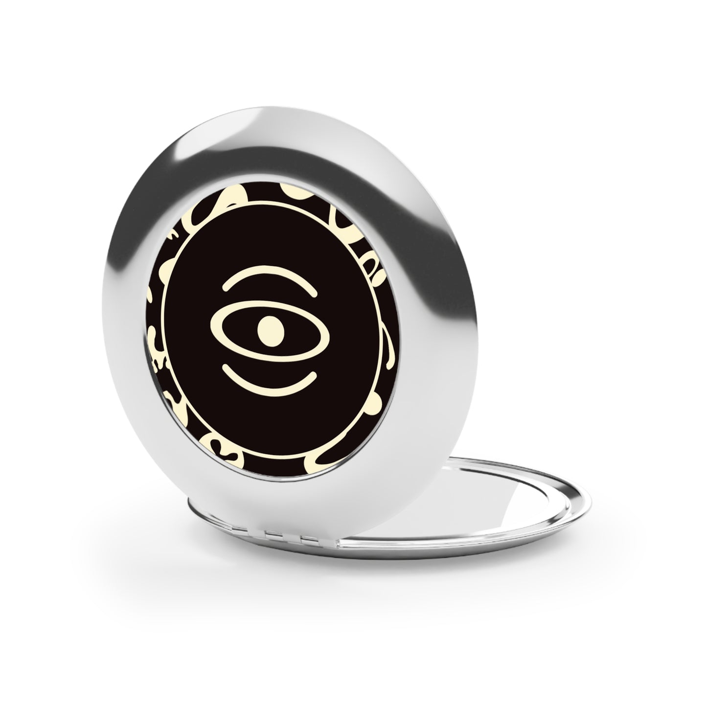 Adorn'd Logo Compact Travel Mirror
