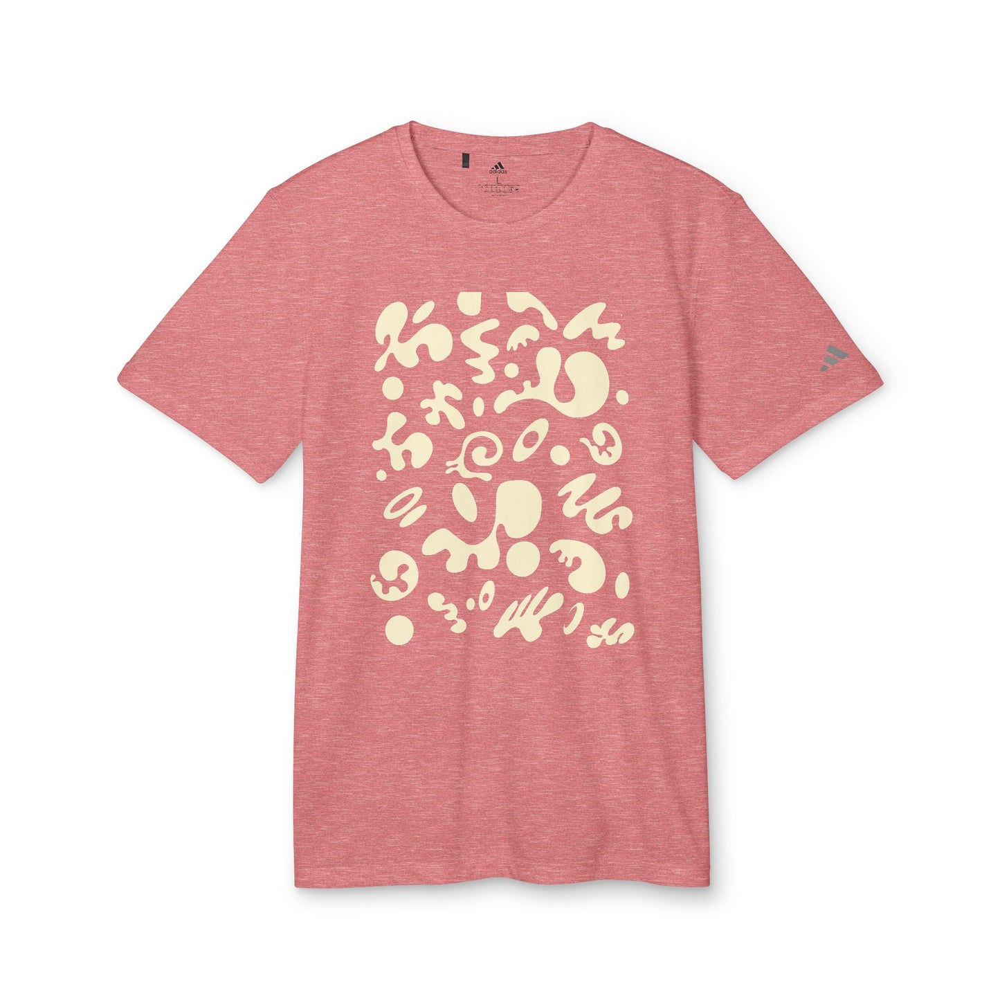 Pure Imagination Adidas Unisex Sport T-Shirt - Blank Page White