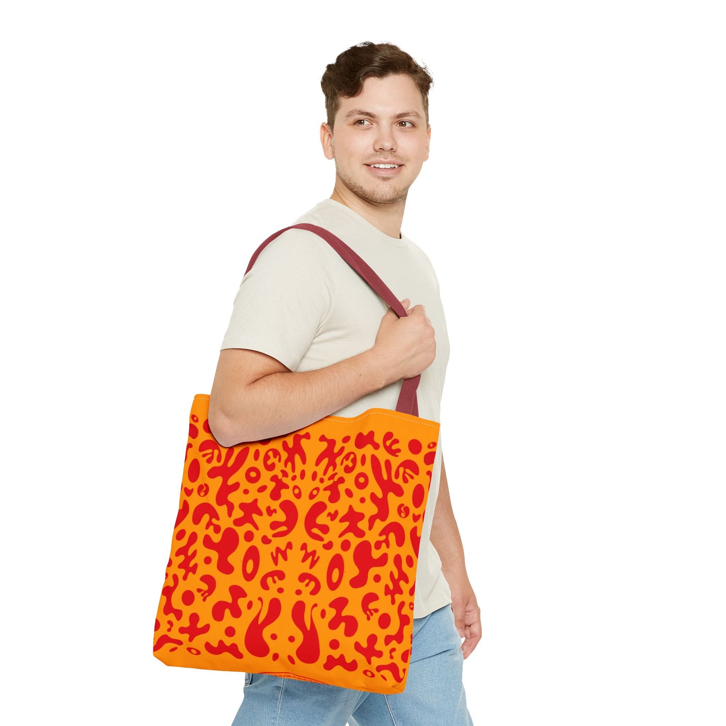 Mirror Work Colorful Tote Bag - Heat Theory