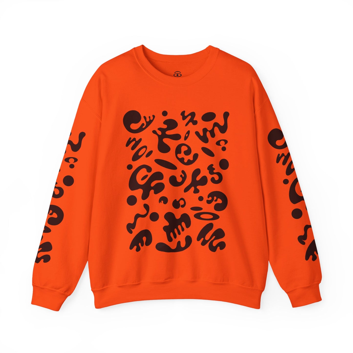 Pure Imagination Unisex Heavy Blend™ Crewneck Sweatshirt- Smoke Signal Black Print