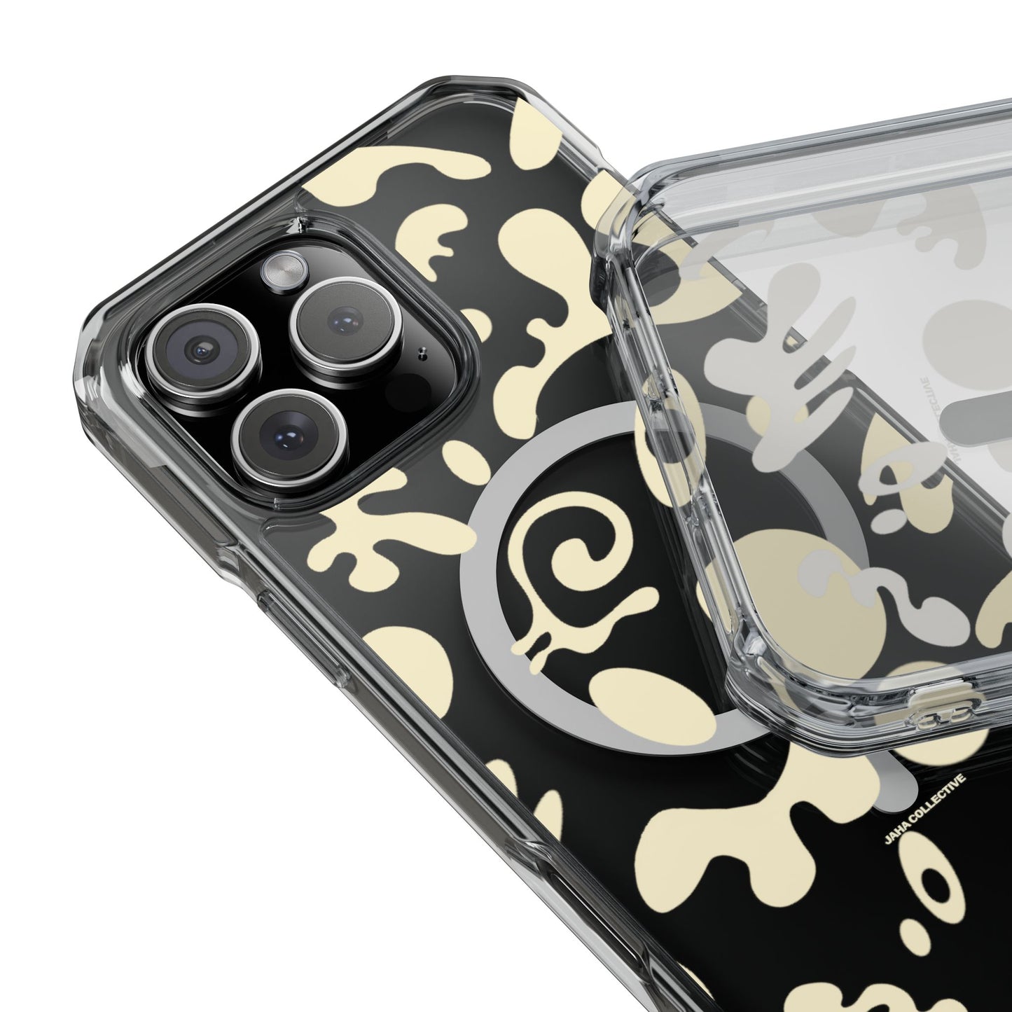 Pure Imagination Clear MagSafe Impact Case - Blank Page White