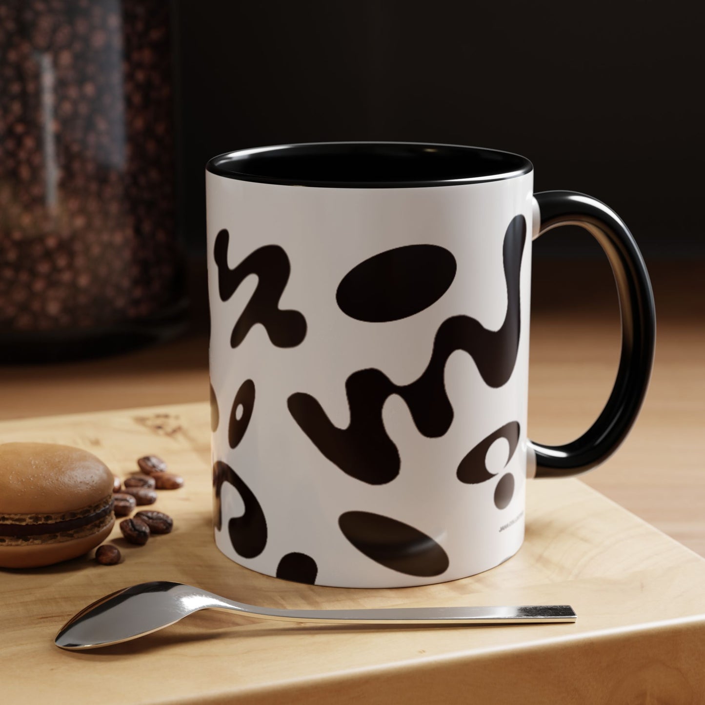 Nourish'd Color Accent Ceramic Mug