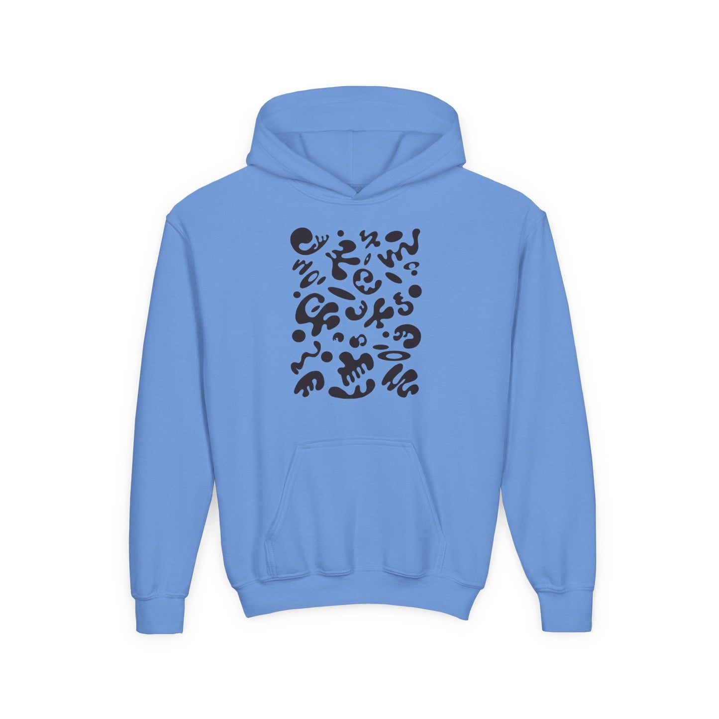 Bright Future Youth Heavy Blend Hooded Sweatshirt - Smoke Signal