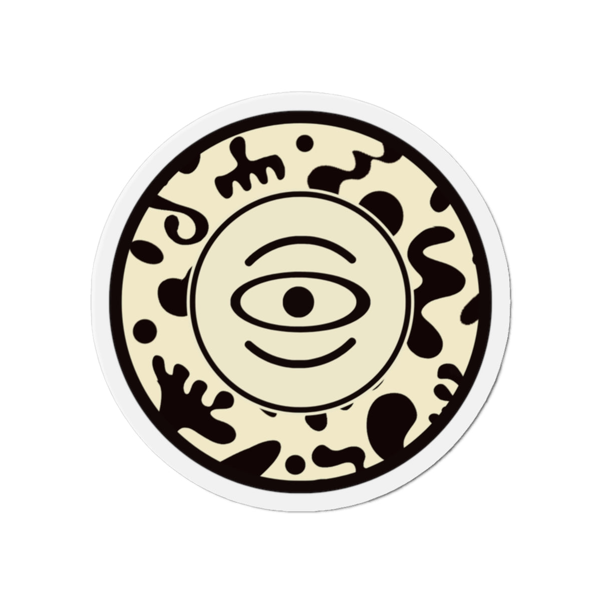 Adorn'd Color Logo Die Cut Magnet - Blank Page