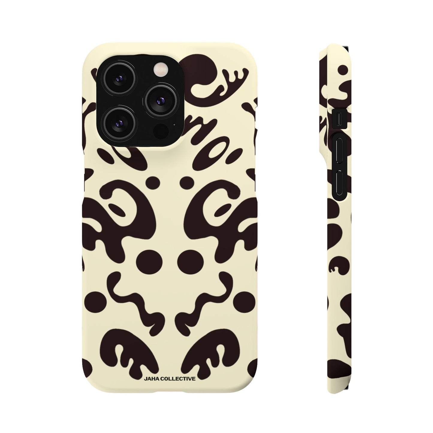 Mirror Work Snap Case - Blank Page White