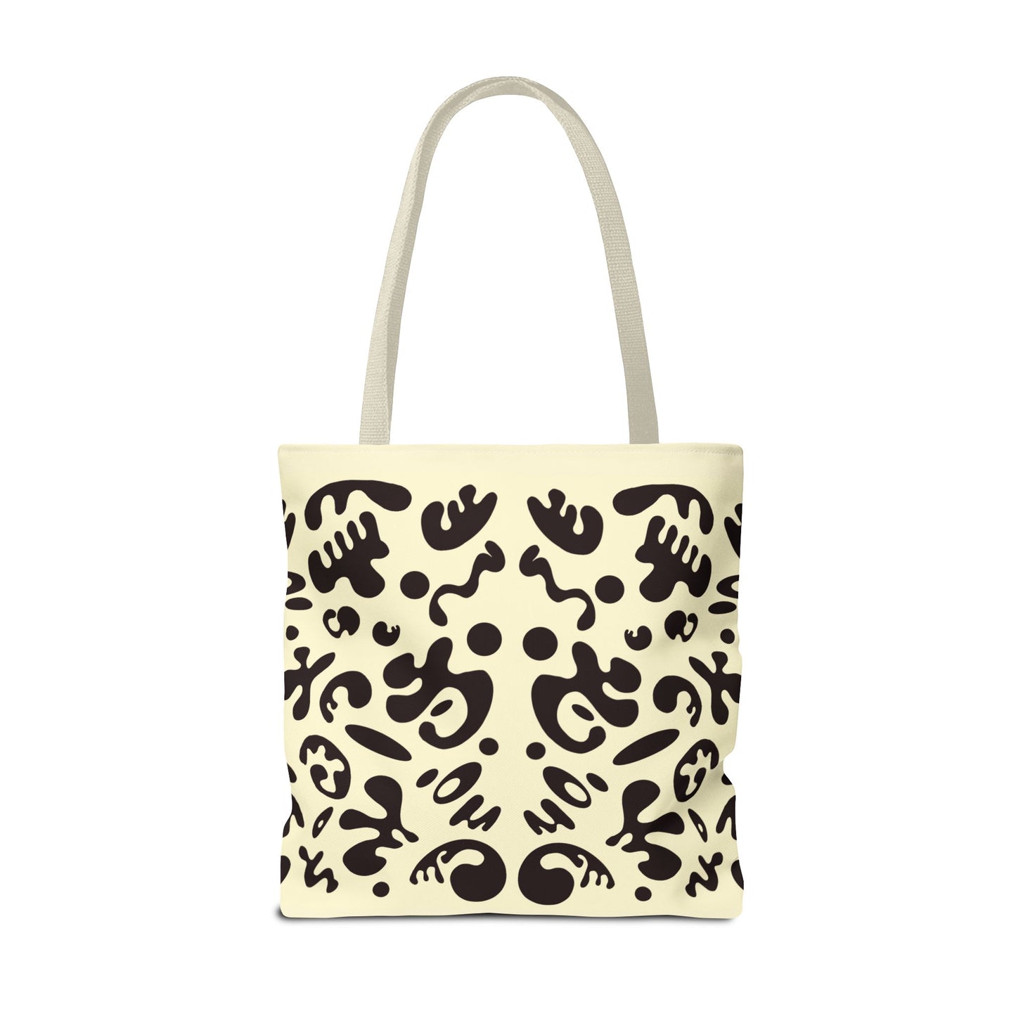 Mirror Work Colorful Tote Bag - Blank Page