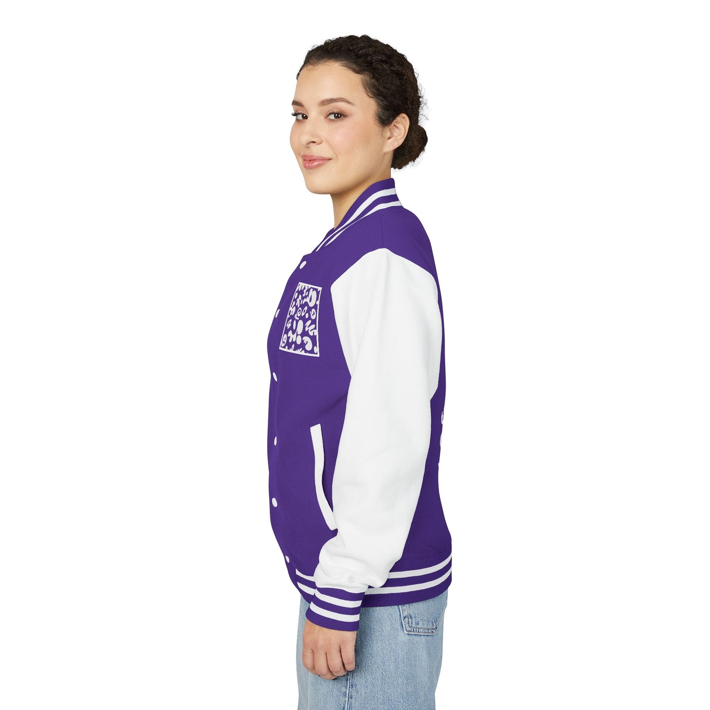 Pure Imagination Unisex Heavyweight Letterman Jacket
