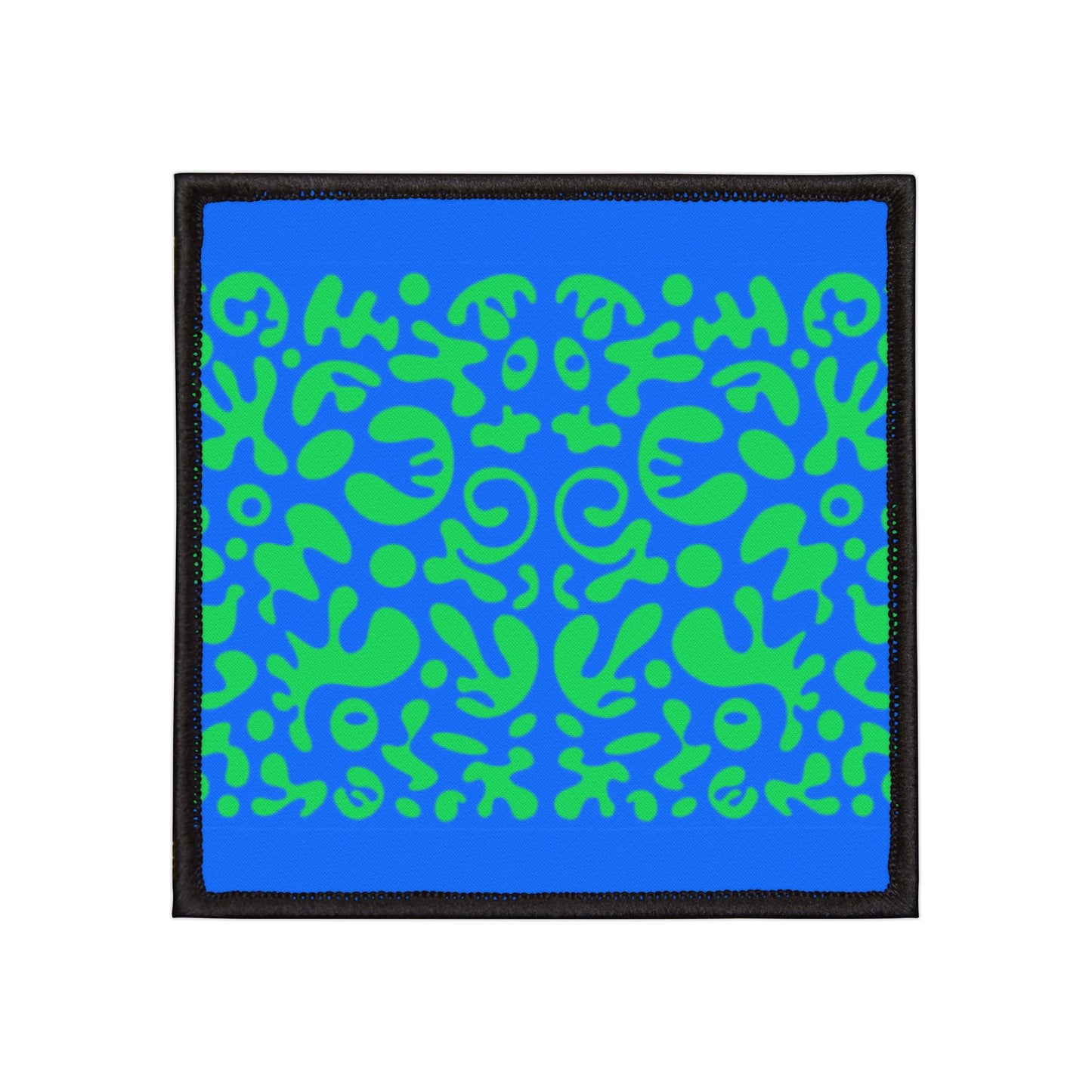 Mirror Work Color Vibrant Iron-On Patches - Tide Pool