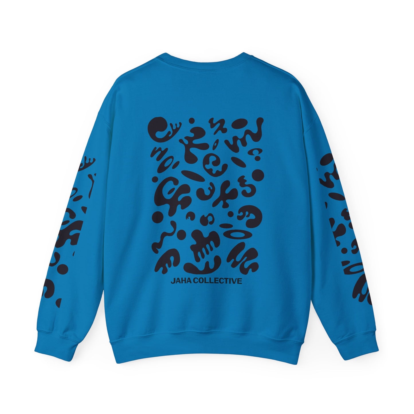 Pure Imagination Unisex Heavy Blend™ Crewneck Sweatshirt- Smoke Signal Black Print