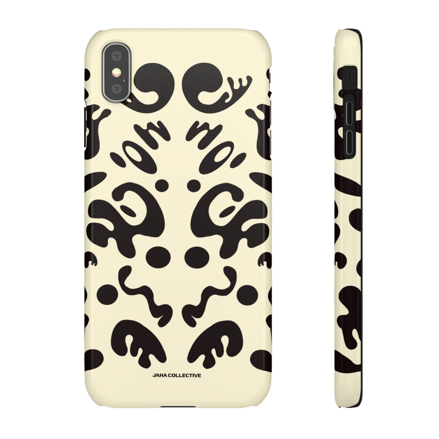 Mirror Work Snap Case - Blank Page White