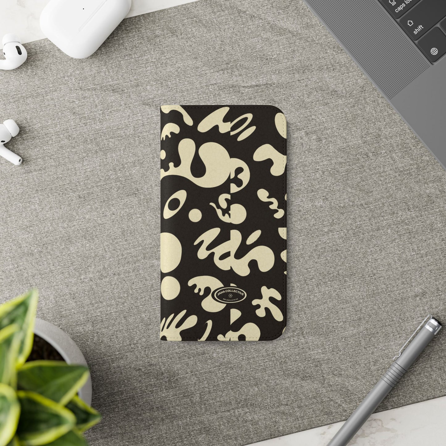 Pure Imagination Flip Case - Smoke Signal Black