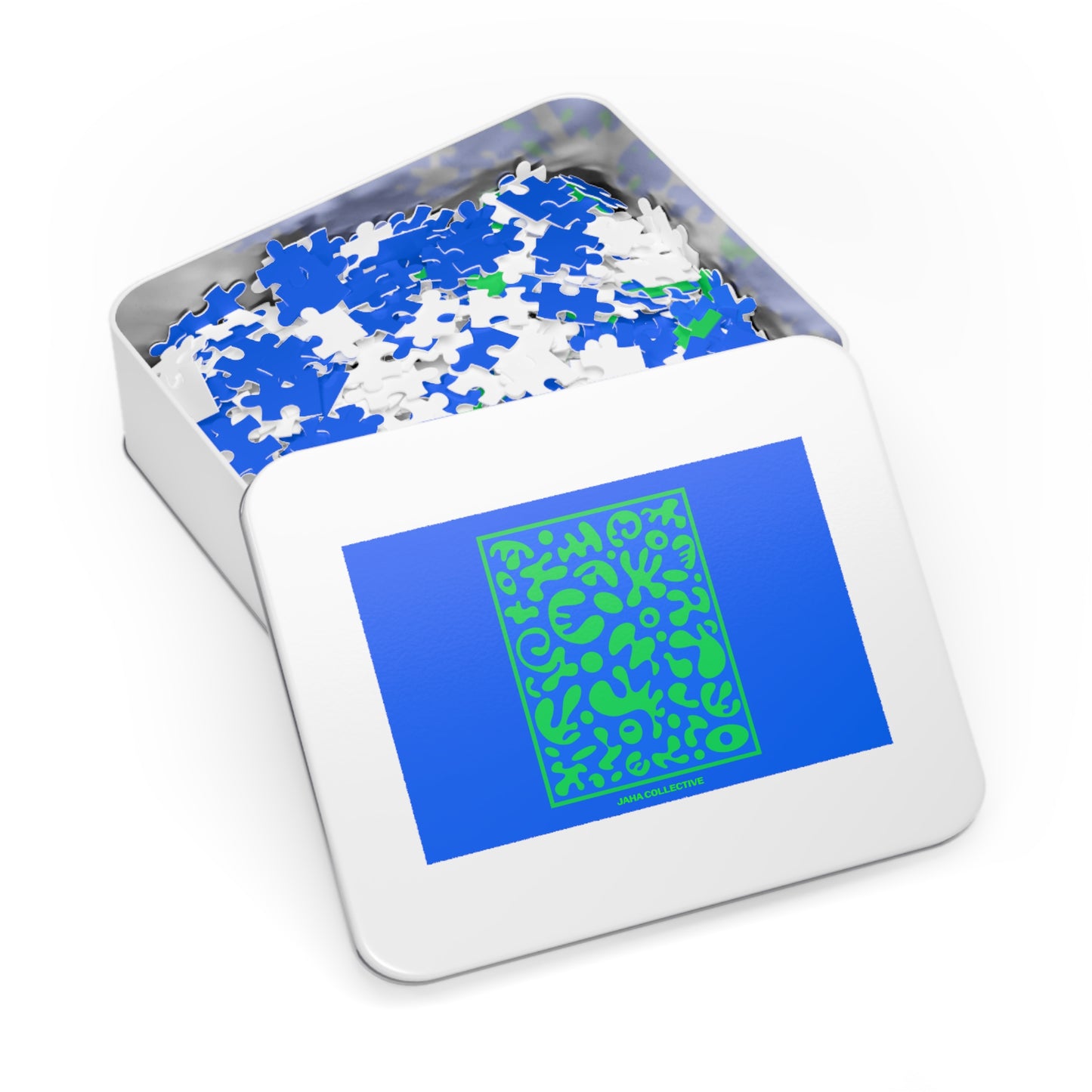 Deep Dream Jigsaw Puzzle w Tin Case - Tide Pool