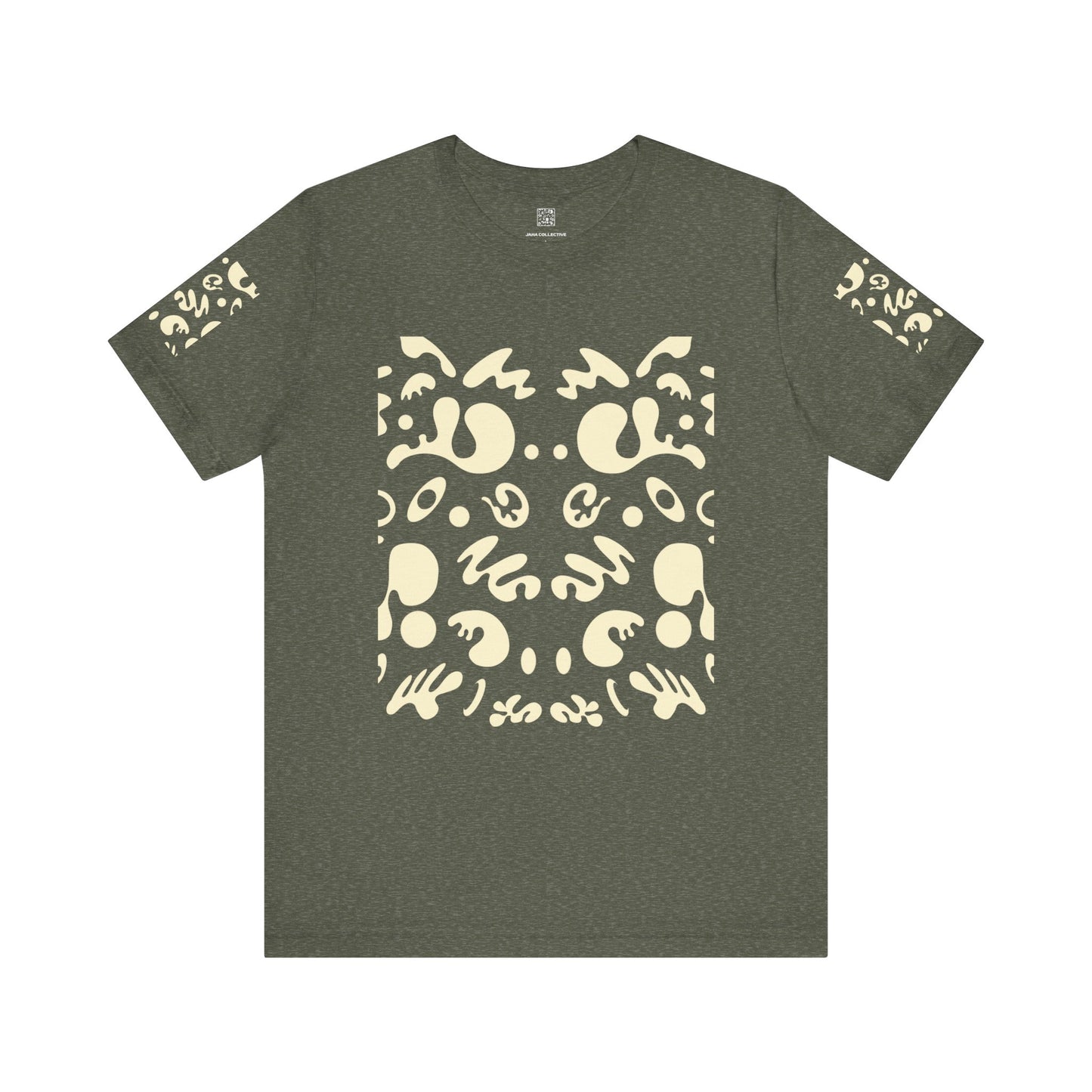 Mirror Work Unisex Jersey Short Sleeve Tee - Blank Page