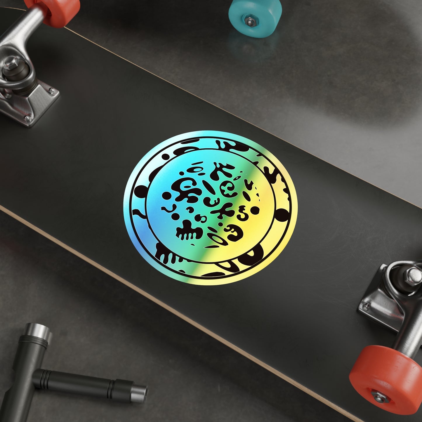 Adorn'd Holographic Die Cut Stickers - Blank Page Holo