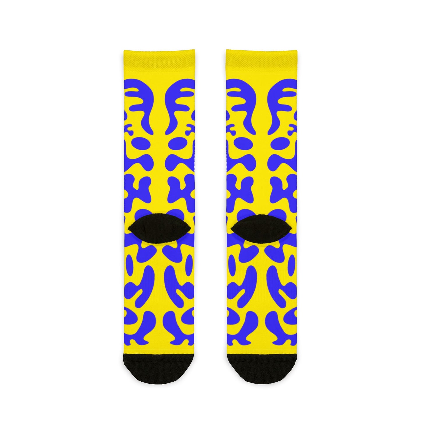 Mirror Work Color Crew Socks - Sunspell