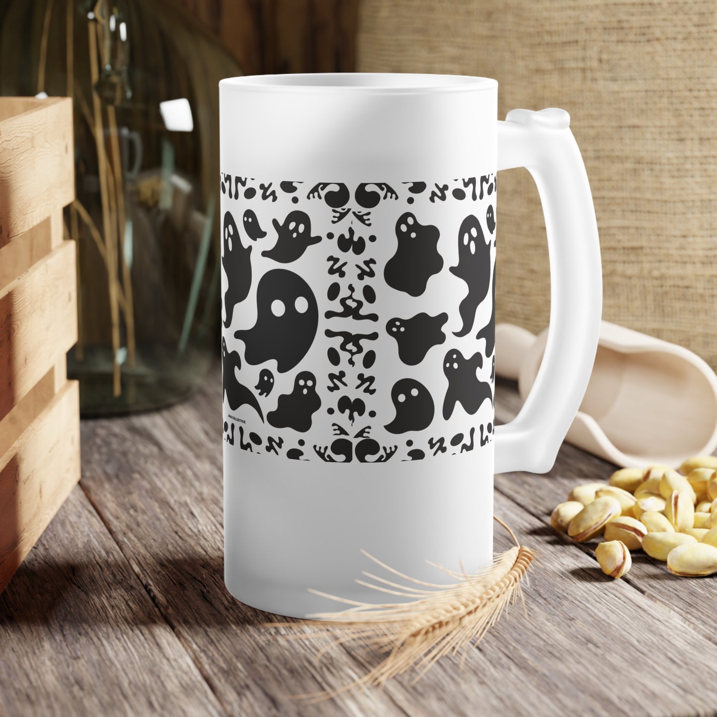 Boo Thing Frosted Glass Beer Mug