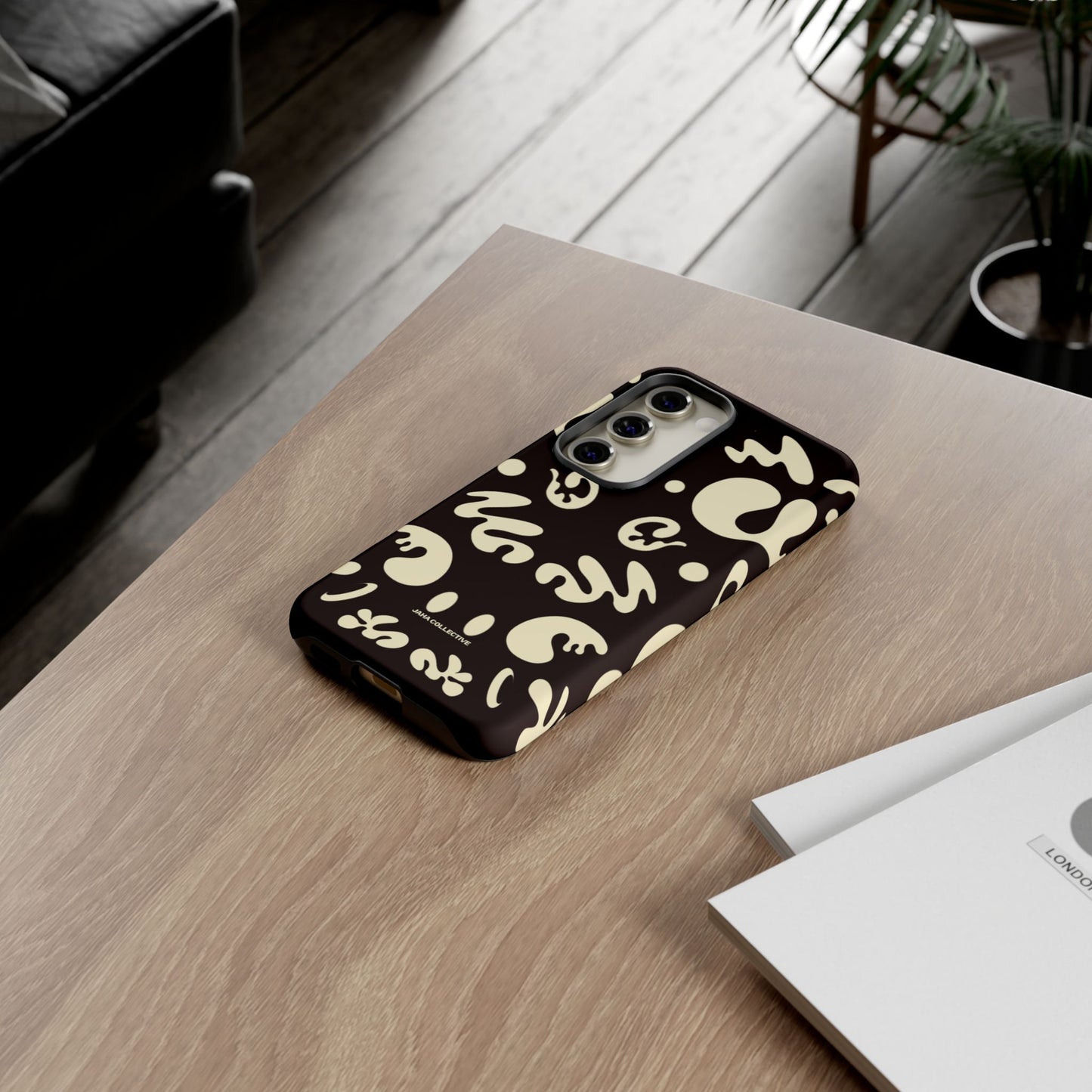 Mirror Work Tough Case (Samsung) - Smoke Signal Black