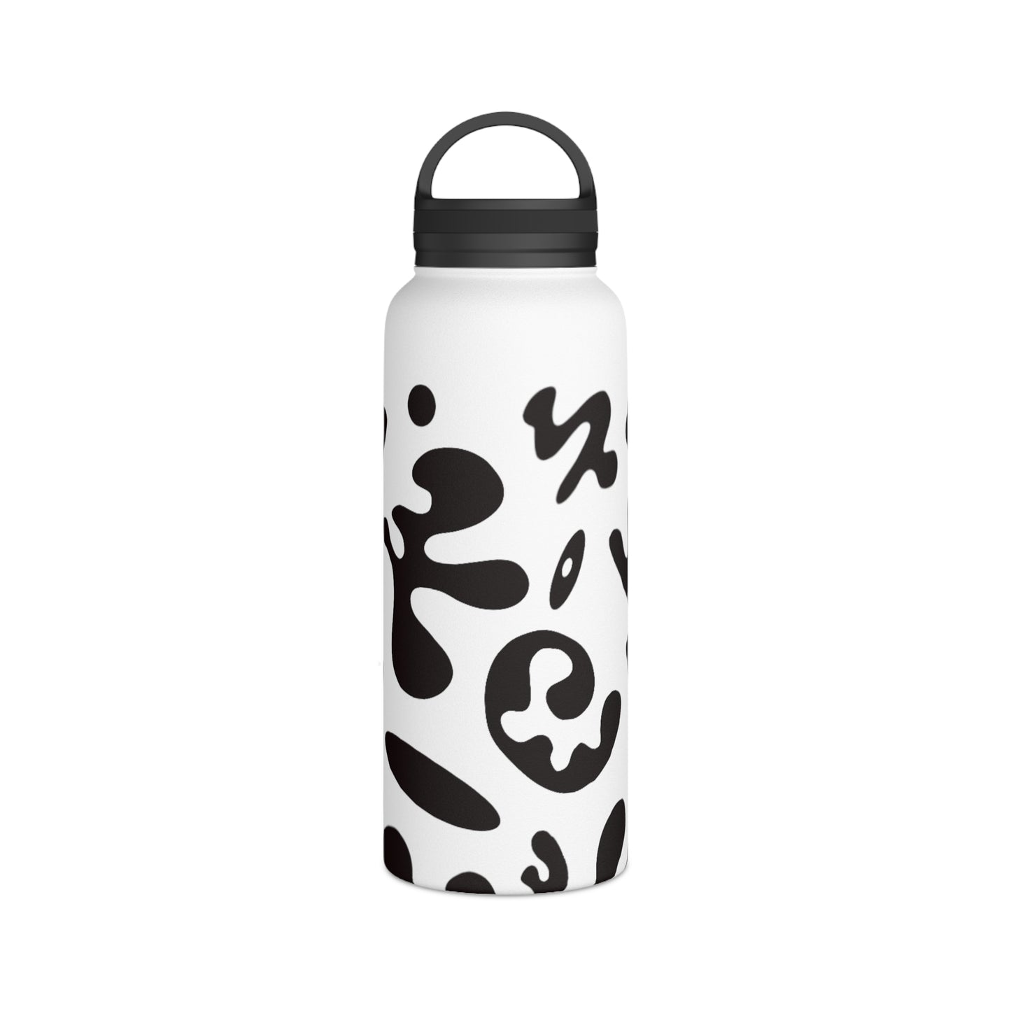 Nourish'd Stainless Steel Water Bottle (Handle Lid)