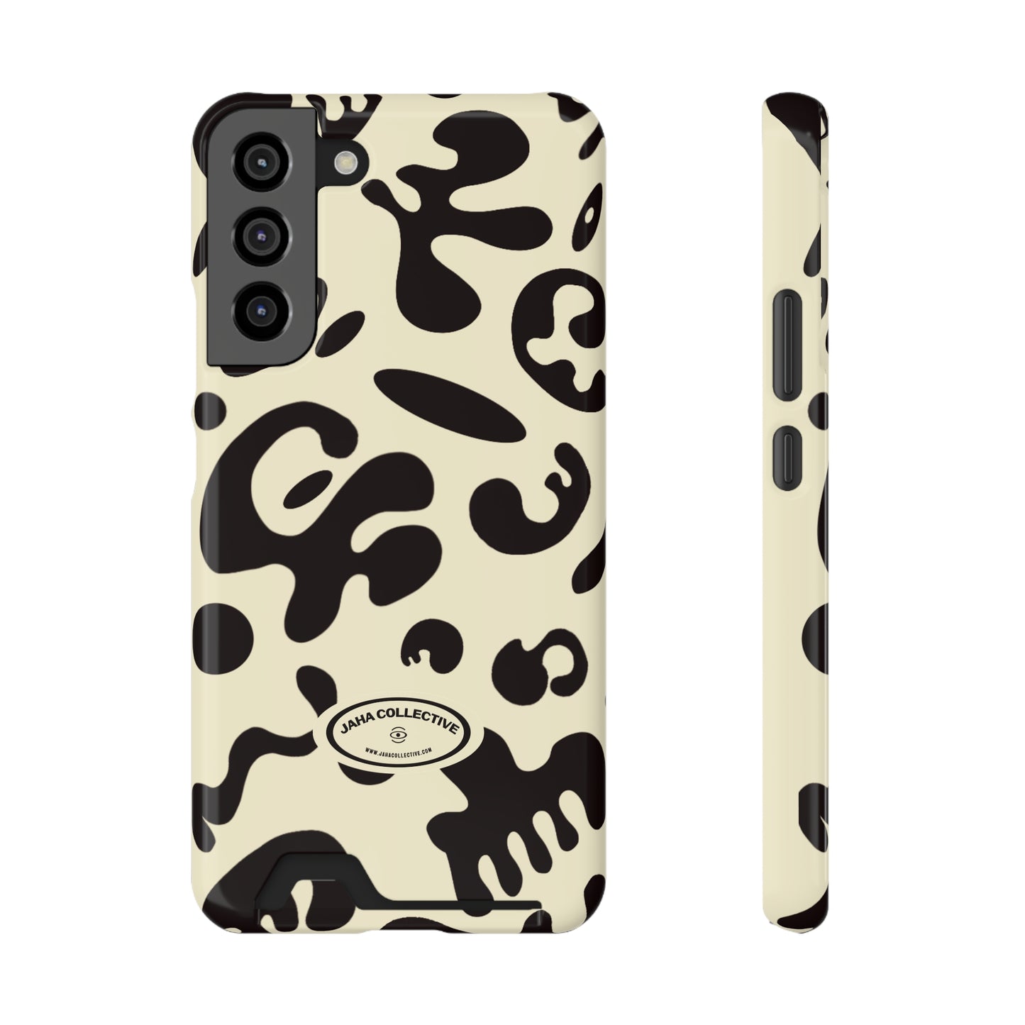 Pure Imagination Phone Case w Card Holder - Blank Page White