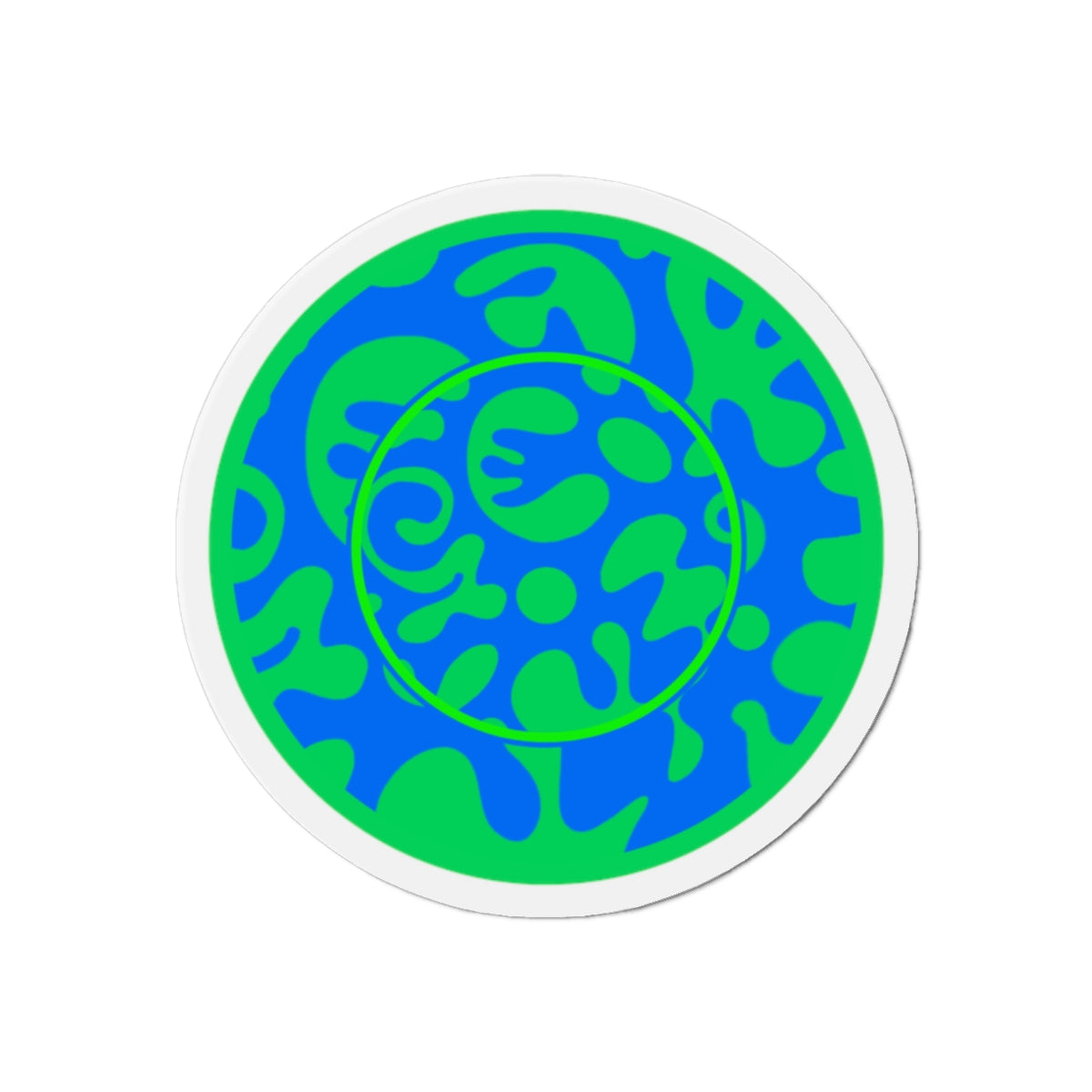 Adorn'd Color Die Cut Magnet - Tide Pool