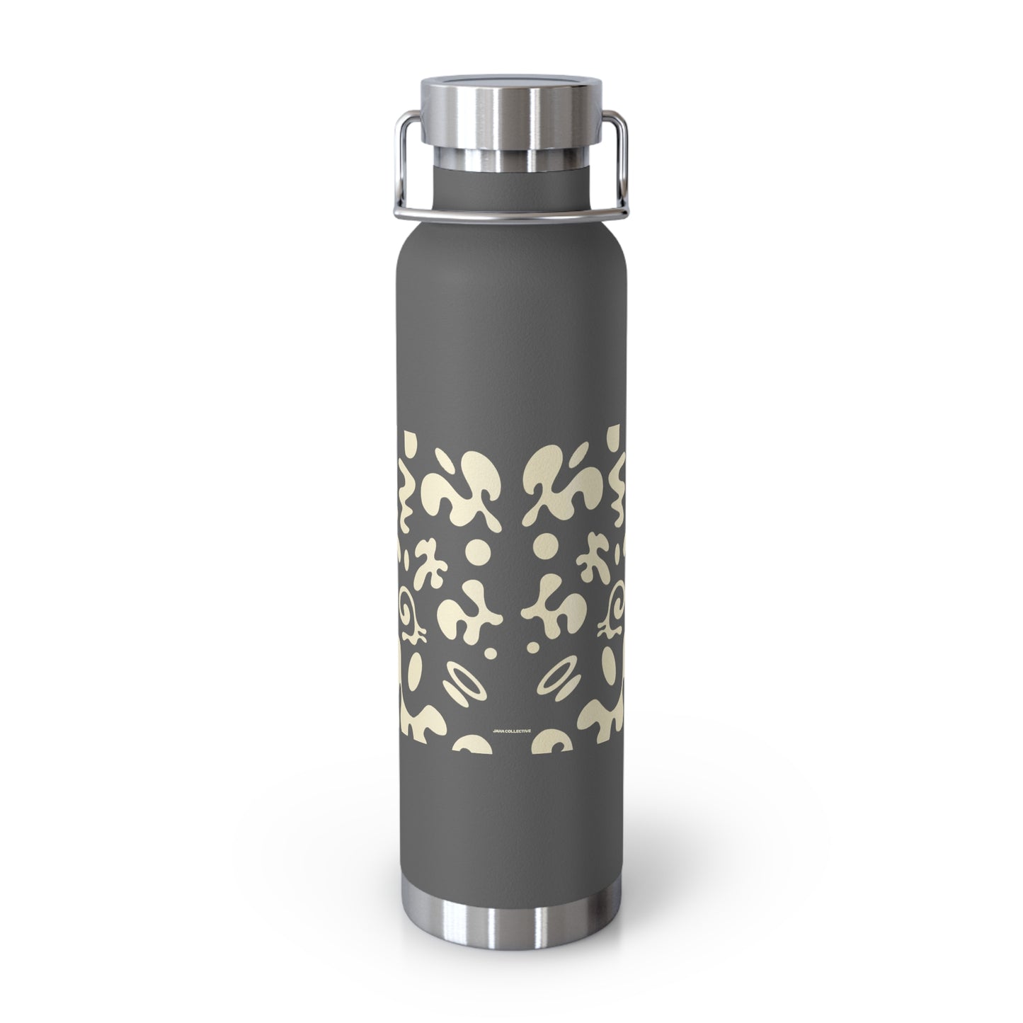 Mirror Work Copper Vacuum Insulated Water Bottle (22oz) - Blank Page White
