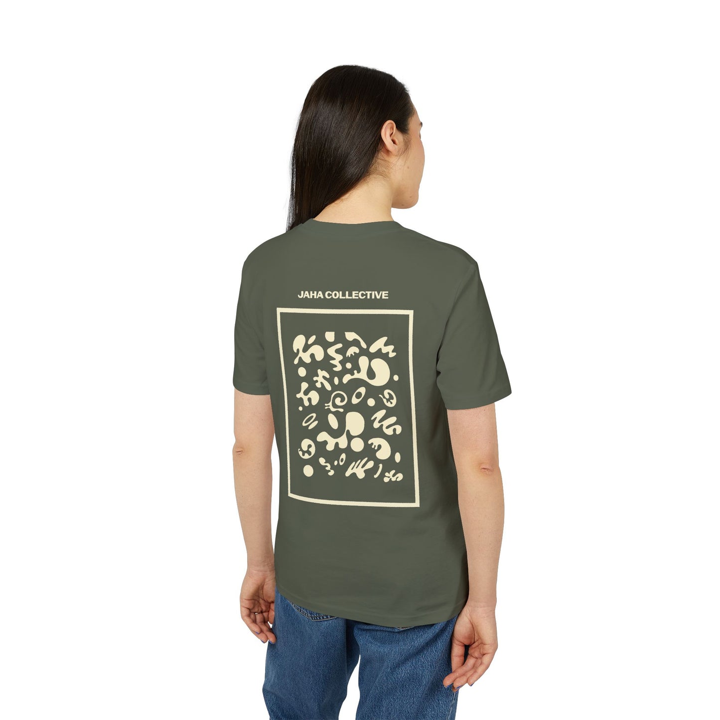 Deep Dream Unisex T-shirt - Blank Page White