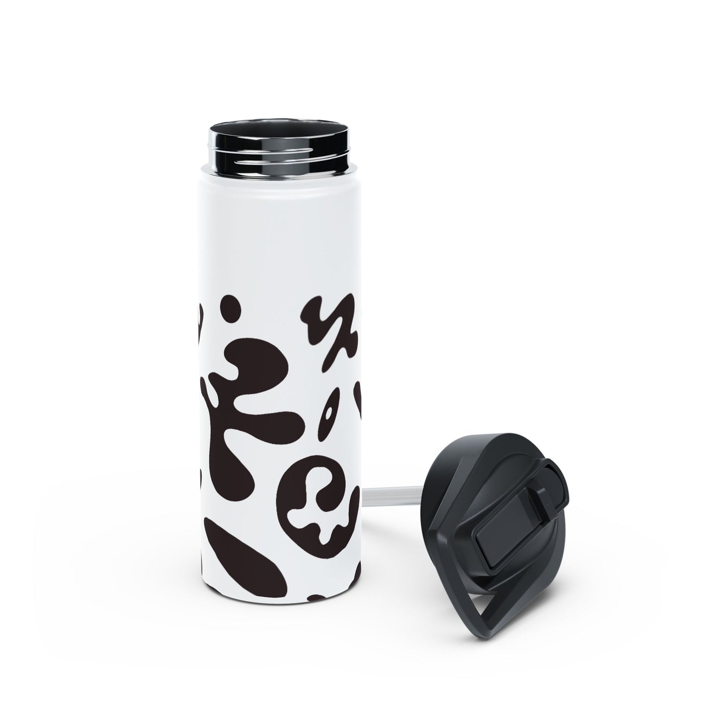 Nourish'd Stainless Steel Water Bottle (Standard Lid)