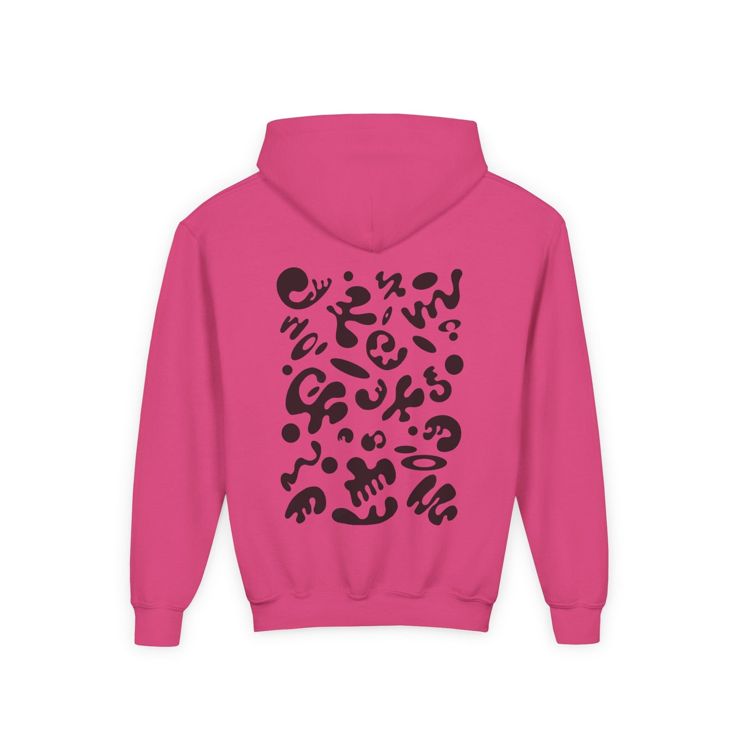Bright Future Youth Heavy Blend Hooded Sweatshirt - Smoke Signal