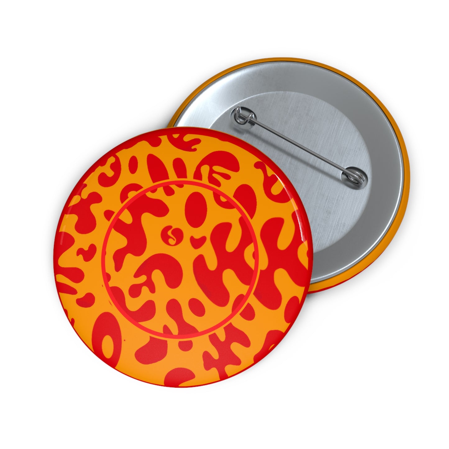 Adorn'd Color Pin Button - Heat Theory