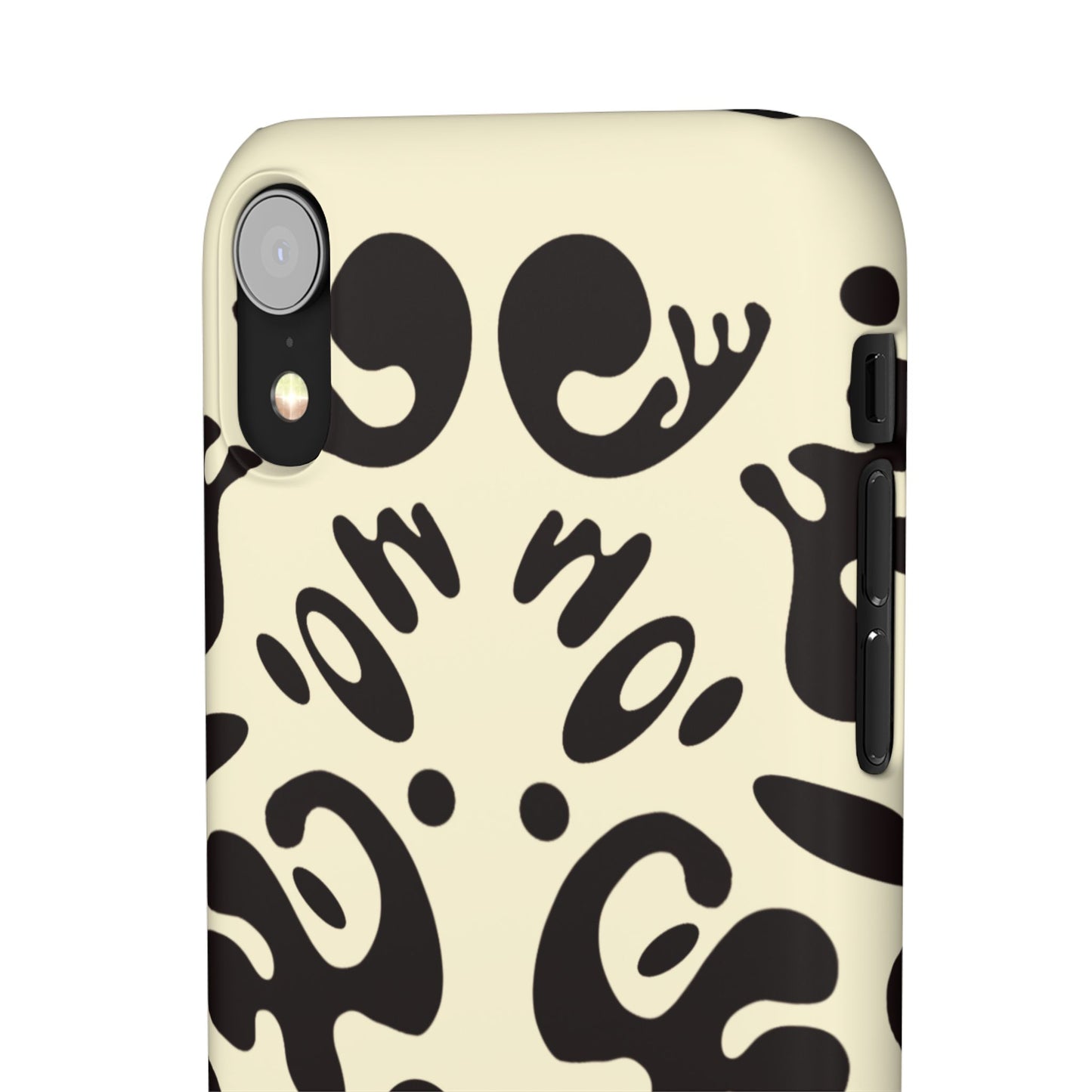 Mirror Work Snap Case - Blank Page White