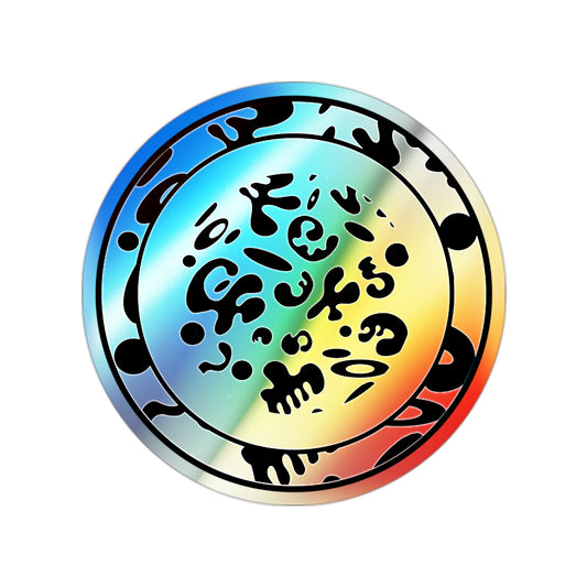 Adorn'd Holographic Die Cut Stickers - Blank Page Holo