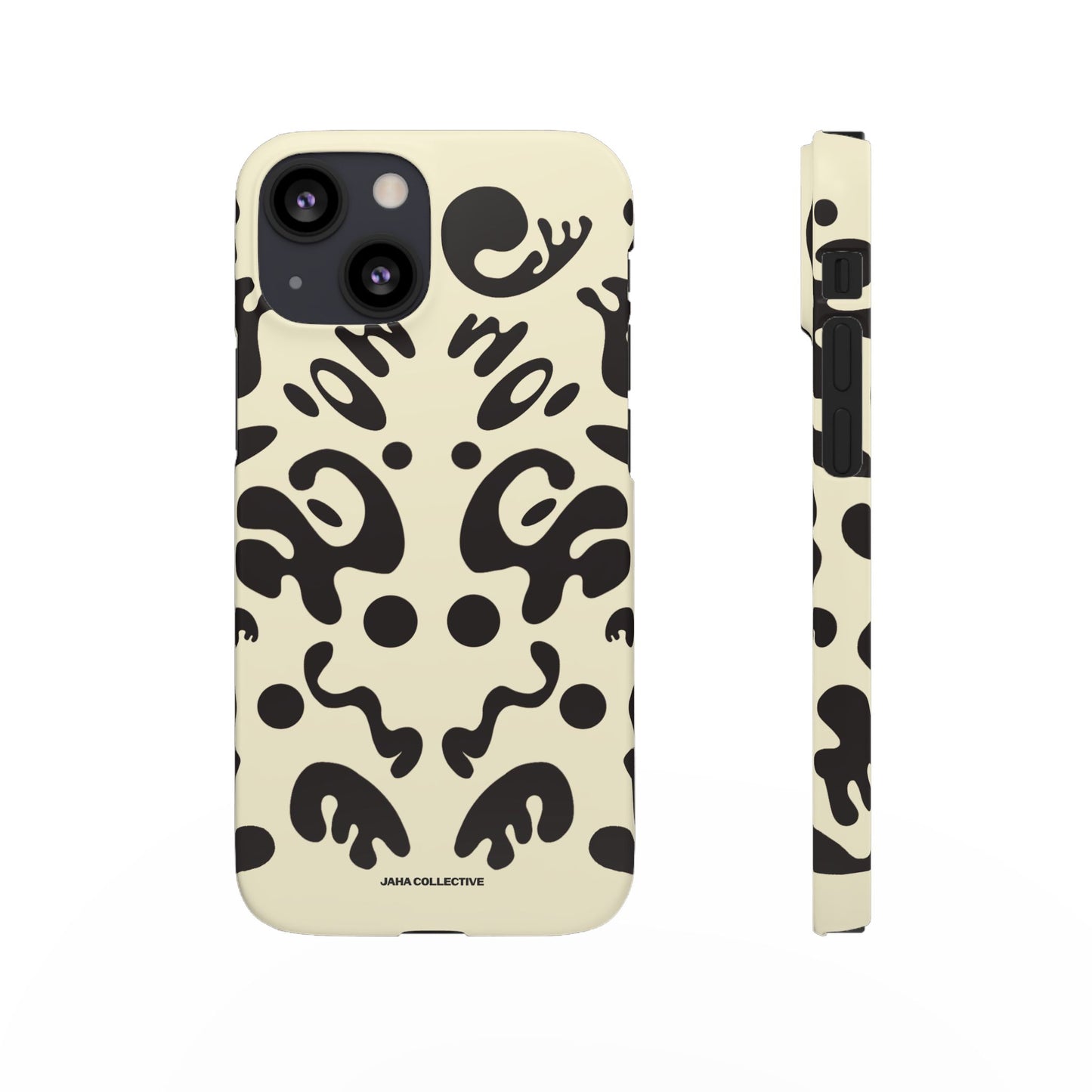 Mirror Work Snap Case - Blank Page White