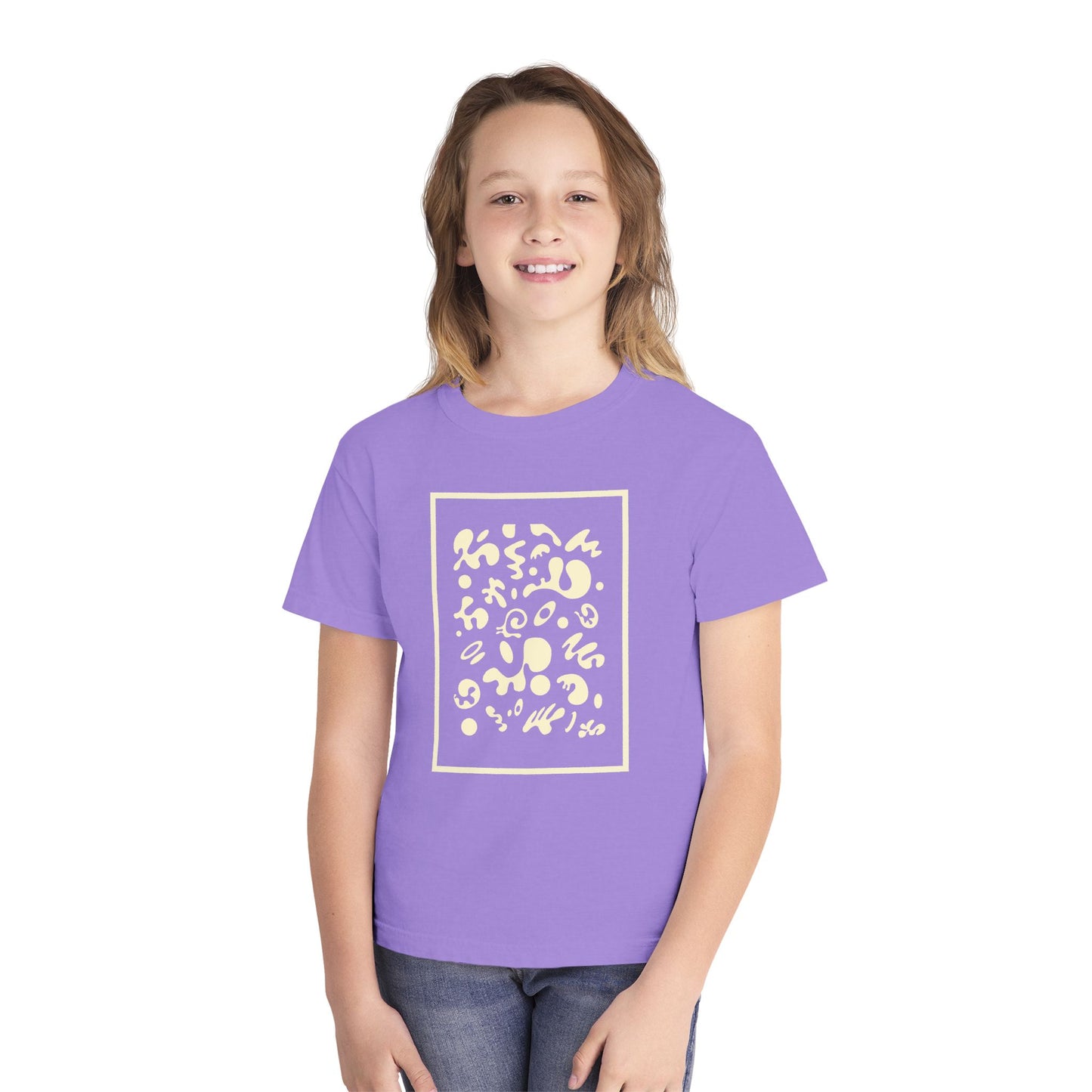 Deep Dream Youth Midweight Tee - Blank Page