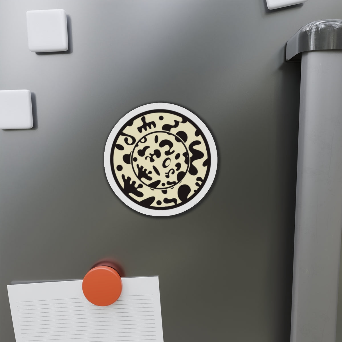 Adorn'd Color Die Cut Magnet - Blank Page