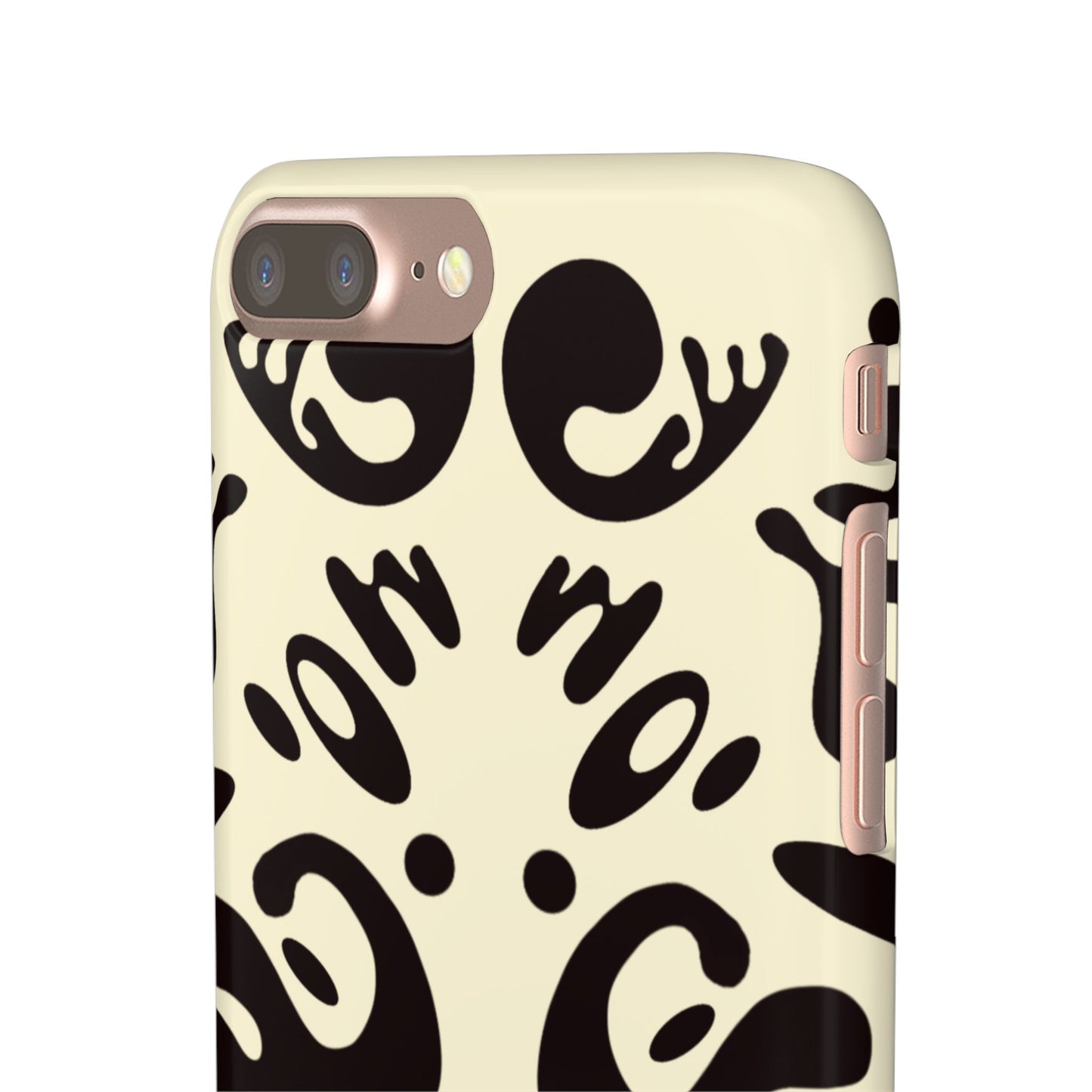 Mirror Work Snap Case - Blank Page White