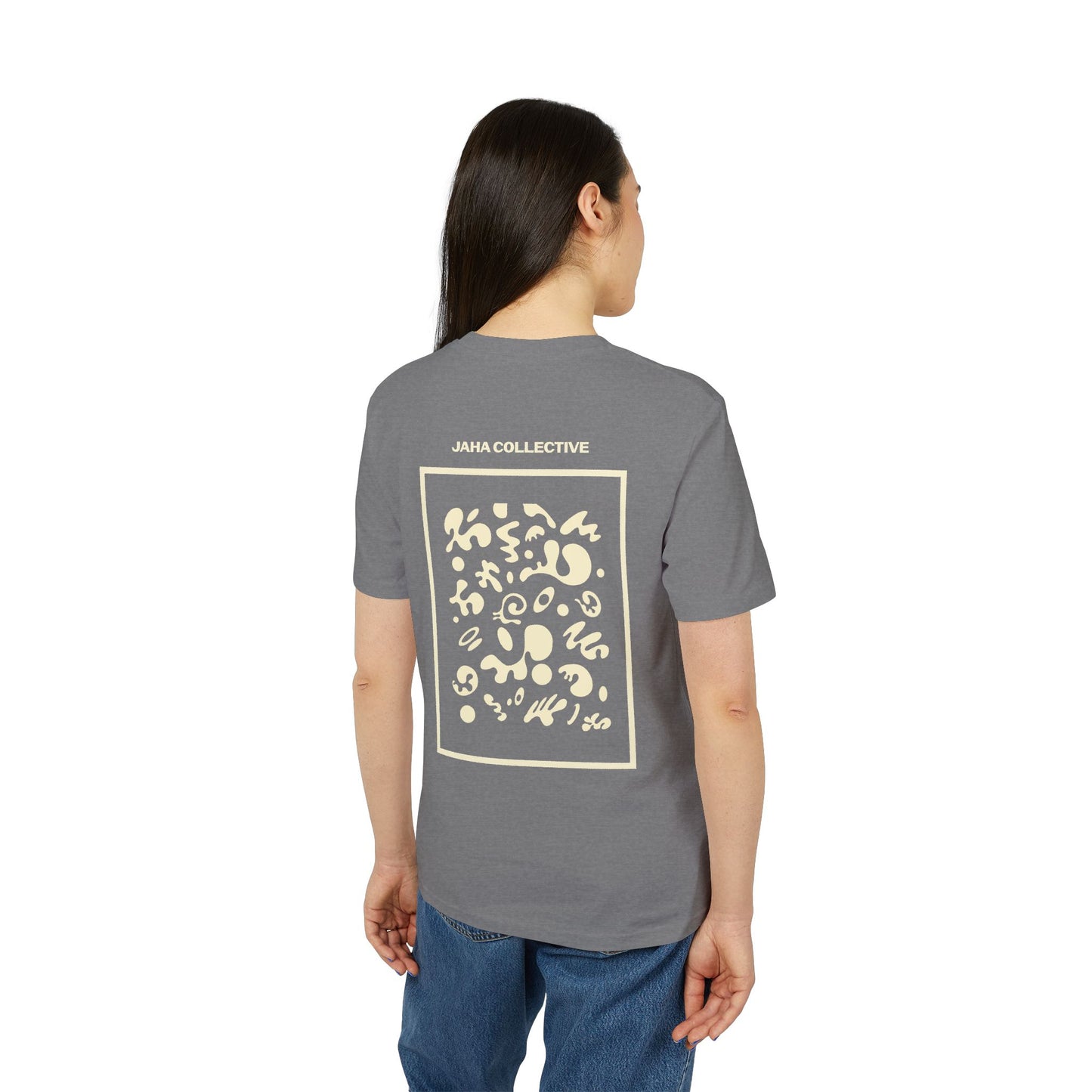 Deep Dream Unisex T-shirt - Blank Page White