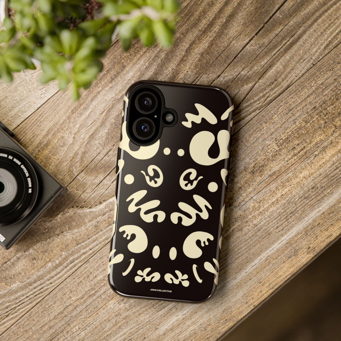 Mirror Work Tough Case (iPhone) - Smoke Signal Black