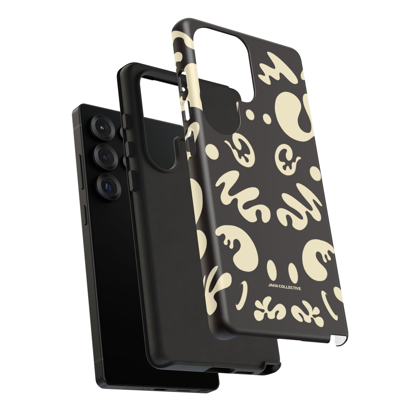 Mirror Work Tough Case (Samsung) - Smoke Signal Black