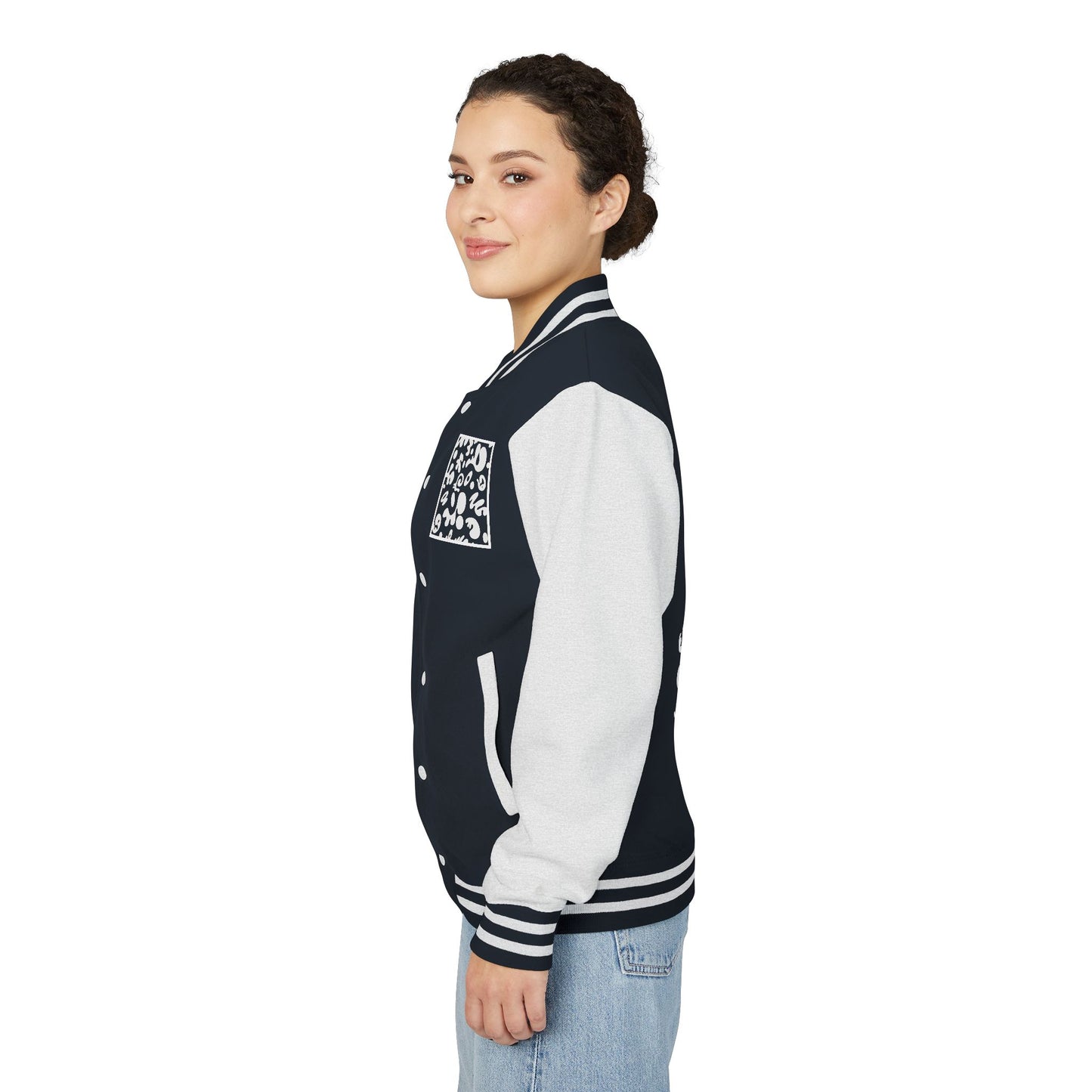 Pure Imagination Unisex Heavyweight Letterman Jacket
