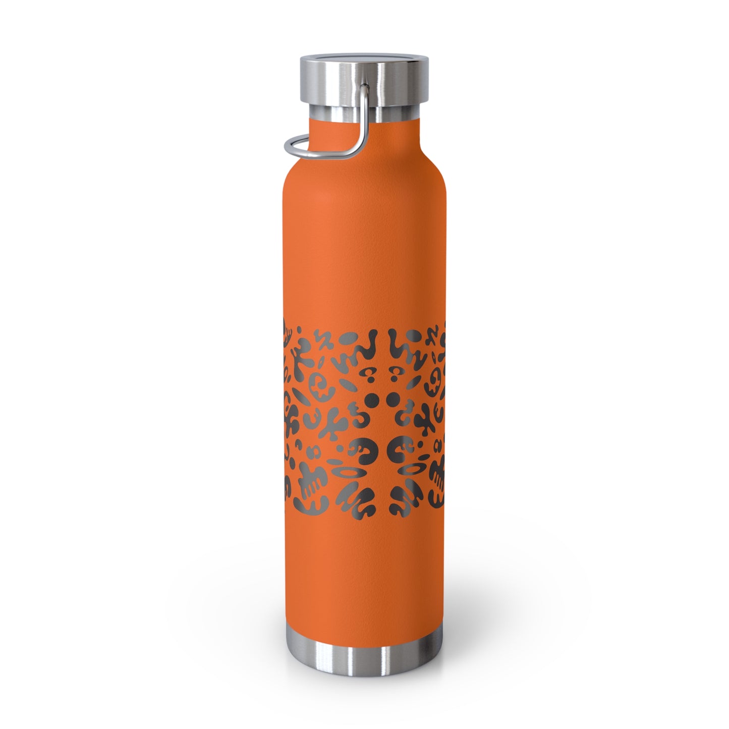 Mirror Work Copper Vacuum Insulated Water Bottle (22oz) - Smoke Signal Black
